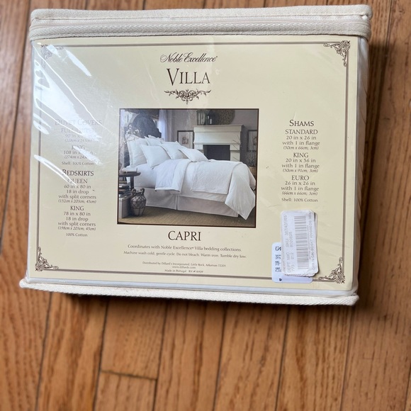 Dillards Bedding Nwt Noble Excellence Bed Skirt King Size Poshmark